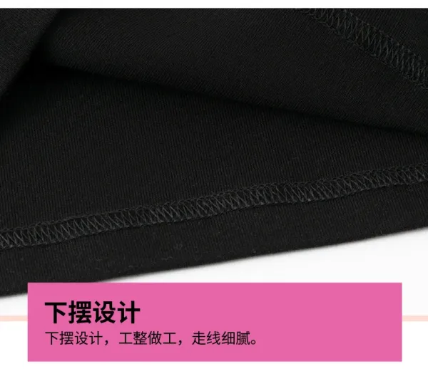 BB Magic Streetwear Set Black/White Heart Print Vest Top + Cargo Pants + Fringe Arm Warmers + Chain Necklace - 21