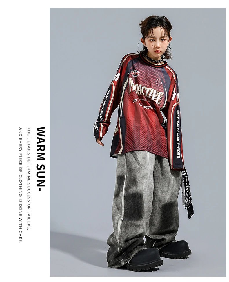 Proactive Sportswear Jersey + Tie-Dye Wide-Leg Pants Set - 11