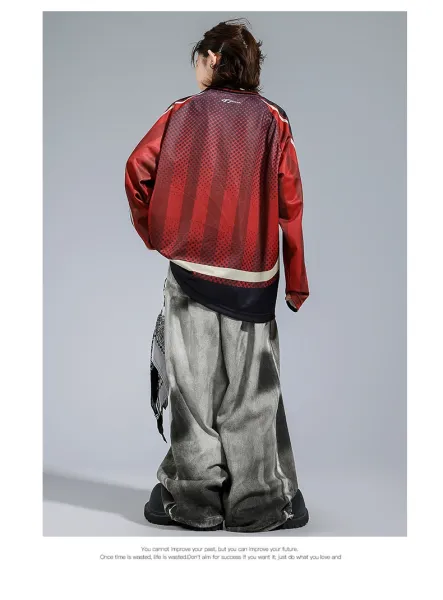 Proactive Sportswear Jersey + Tie-Dye Wide-Leg Pants Set - 14