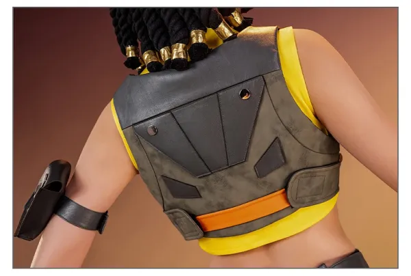 Cosplay Costume Set: Tactical Vest, Thigh Ring, Arm Bag, and Accessories for Character Roleplay - 15