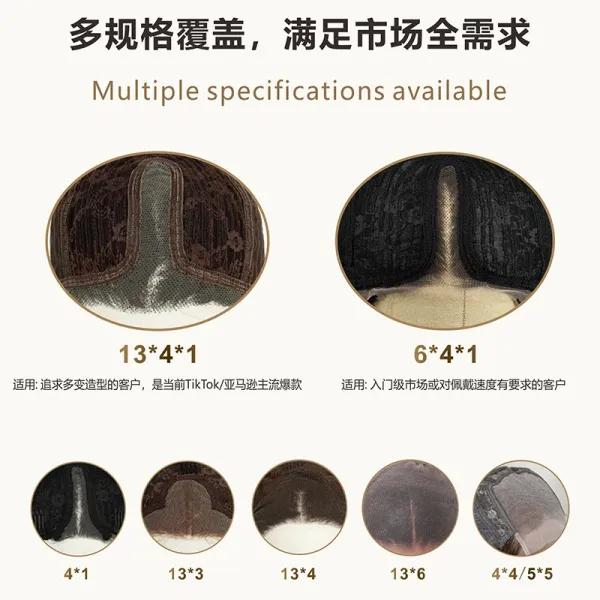 Hairpiece Base Mesh Cap with Multiple Size Options Hair System - 1