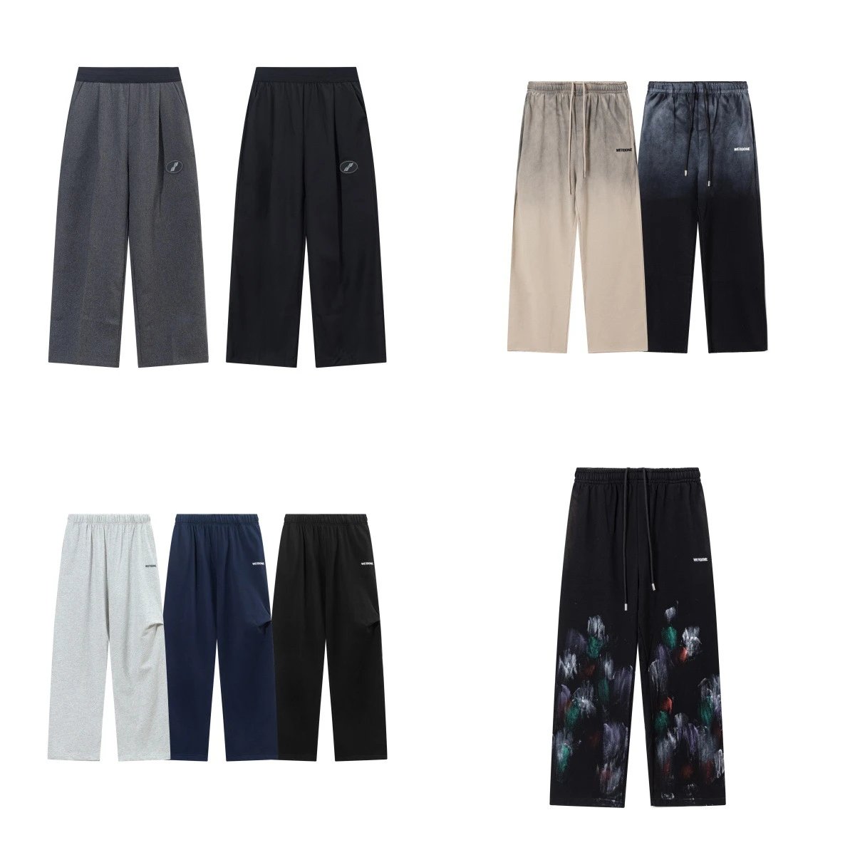 WE11DONE Relaxed Fit Sweatpants Collection