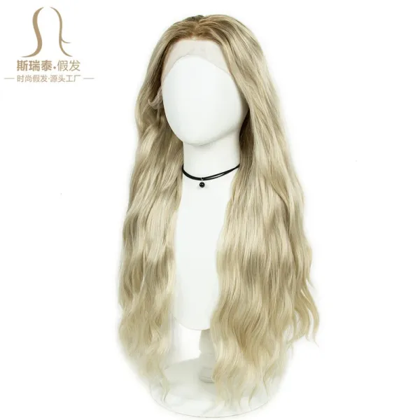 XWY-0247 Ombre Blonde Lace Front Wig - 11