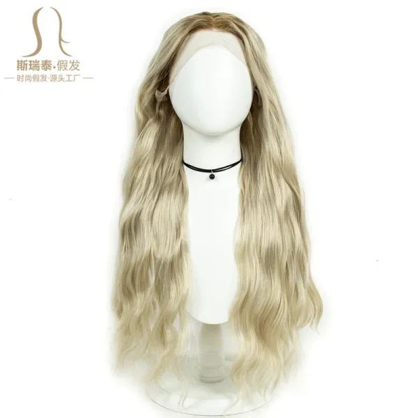 XWY-0247 Ombre Blonde Lace Front Wig - 10