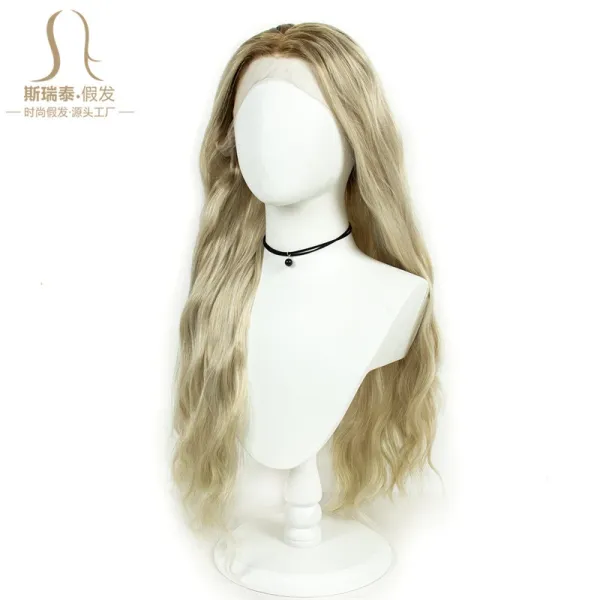 XWY-0247 Ombre Blonde Lace Front Wig - 13