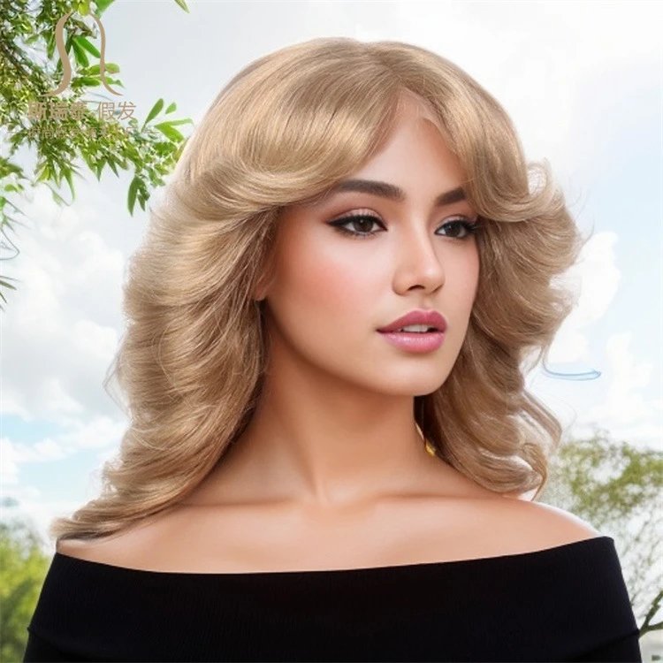 GF-SW5816#1 Black Body Wave Lace Front Wig - 17