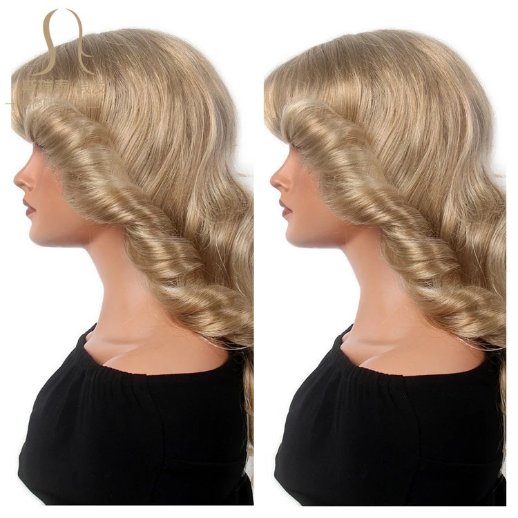 GF-SW5816#1 Black Body Wave Lace Front Wig - 19
