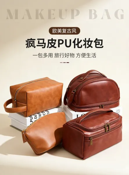 Design Hobo Bag Brown Distressed Leather Handbag - 5