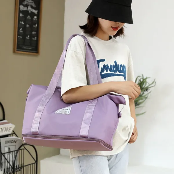 SINGMEE Foldable Duffle Bag Mint Green Travel Bag - 17