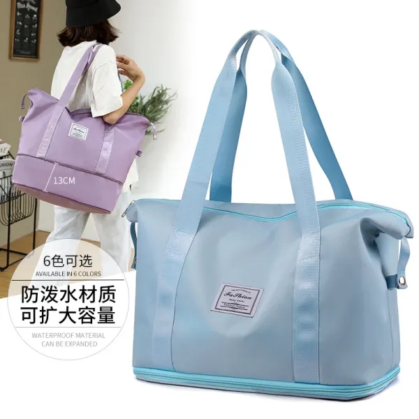 SINGMEE Foldable Duffle Bag Mint Green Travel Bag - 40