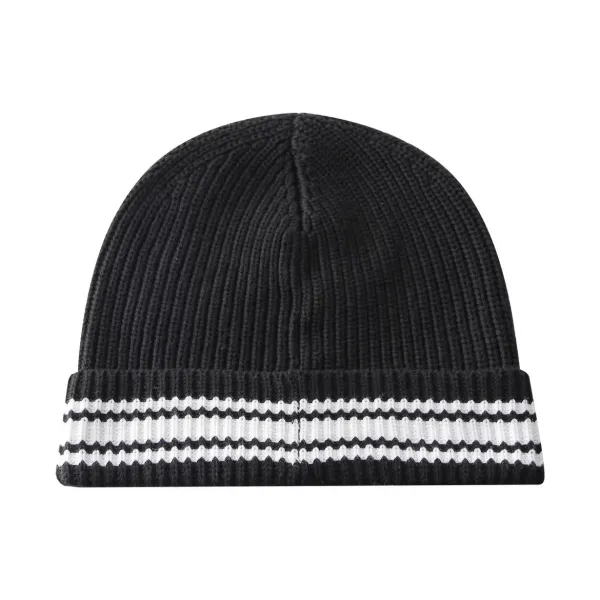 Maison Margiela Tabi Stitch Beanie Black and Gray - 24