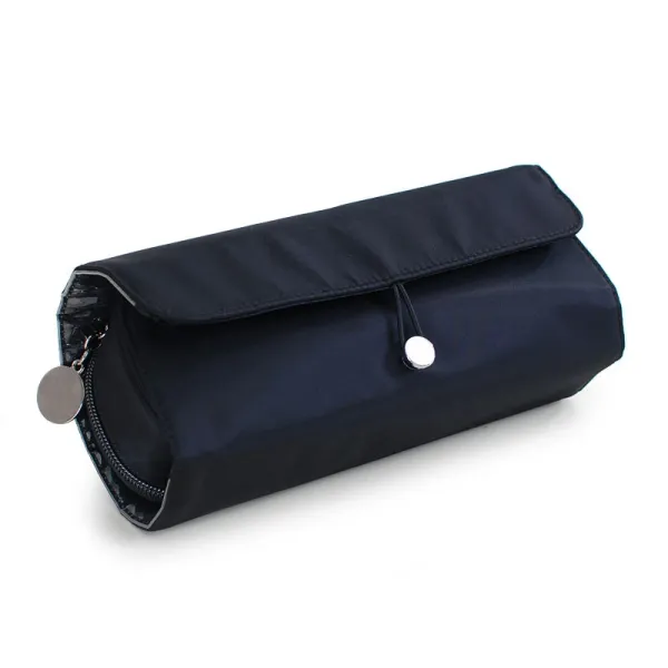 Pink Roll-Up Makeup Brush Organizer Pouch - 6