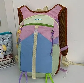 Kamivo Color-Block Hiking Backpack Multicolor Backpack - 1