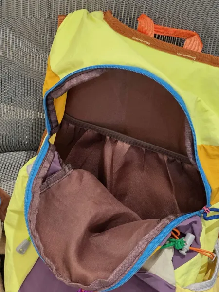 Kazeno Color-Block Patchwork Casual Backpack - 7