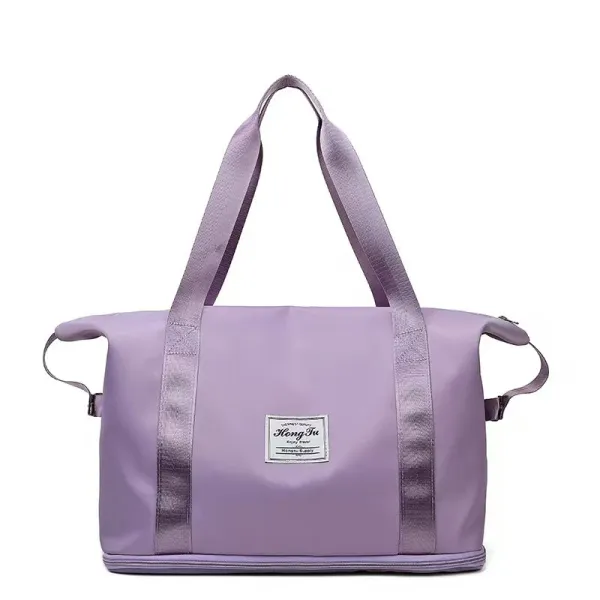 Hong Fu Travel Duffle Bag Lavender - 1