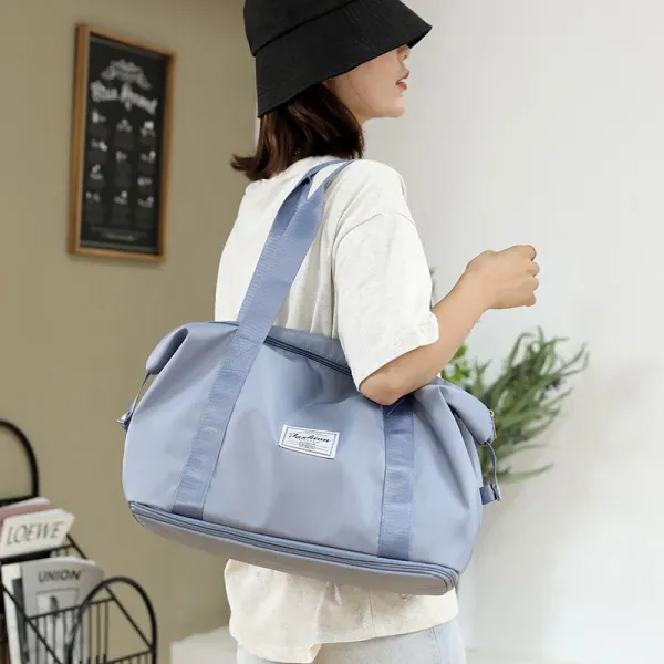 SINGMEE Foldable Duffle Bag Mint Green Travel Bag - 23