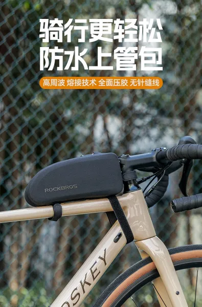 Rockbros AS-019 Small Frame Bag Black - 2