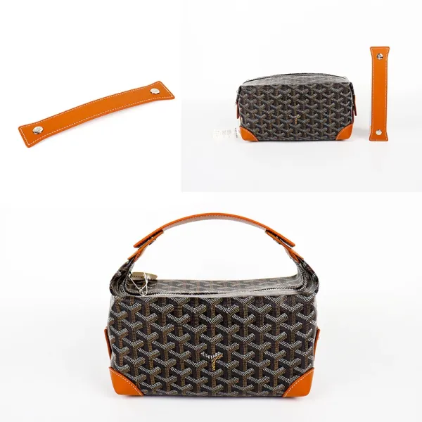 Goyard Saint-Louis PM Green Canvas Handbag - 3