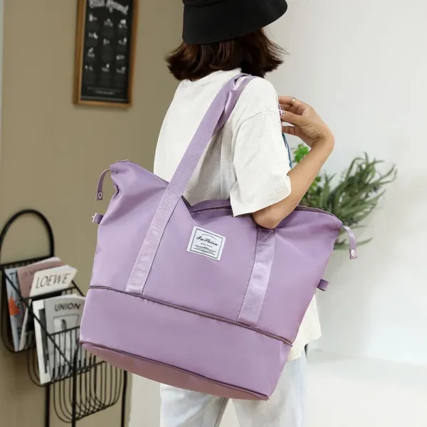 SINGMEE Foldable Duffle Bag Mint Green Travel Bag - 15