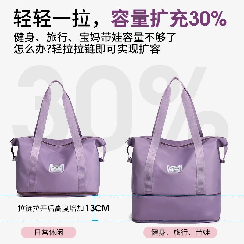 SINGMEE Foldable Duffle Bag Mint Green Travel Bag - 43