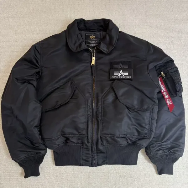Alpha Industries MA-1 Flight Jacket Navy Black Gray Olive - 8