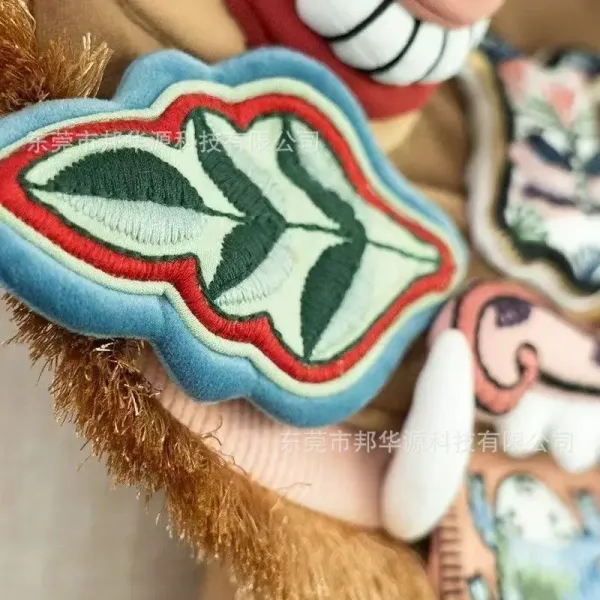 Folk Art Lion Head Crossbody Bag Multicolor Crossbody Bag - 6