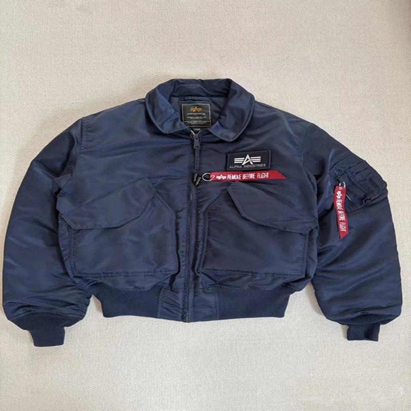 Alpha Industries MA-1 Flight Jacket Navy Black Gray Olive