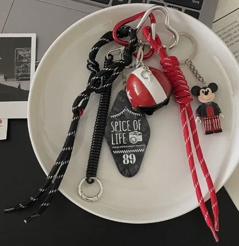 Spice of Life x LEGO Mickey Mouse Keychain Set Multicolor Accessories - 1