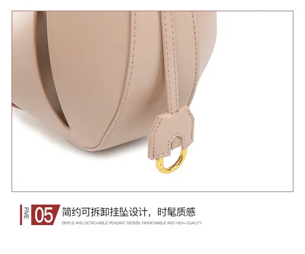 Telfar Moon Bag Cream Cut-Out Hobo Bag - 15