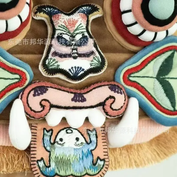 Folk Art Lion Head Crossbody Bag Multicolor Crossbody Bag - 7