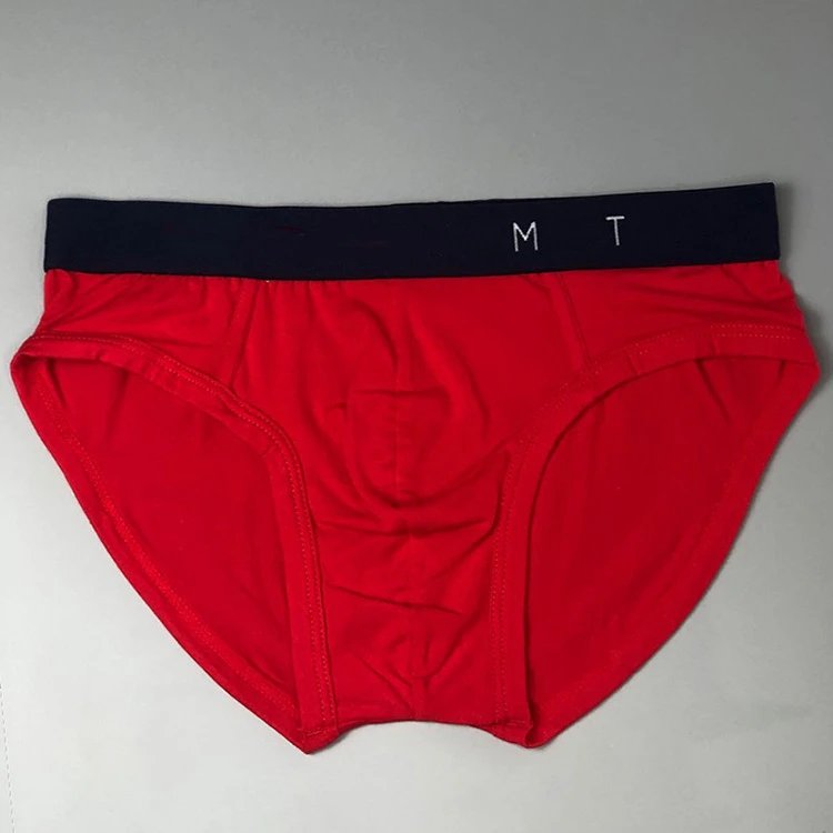 Triangle T Men's Cotton Plaid Underwear Shorts photo 5