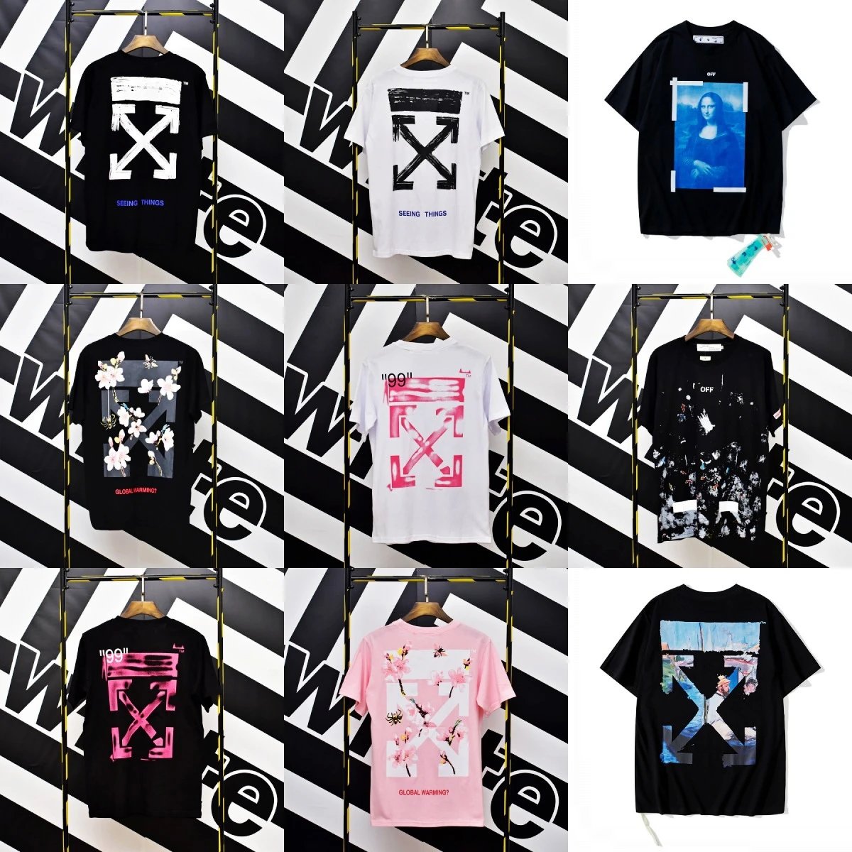 2025ss OFF WH1TETshirt 2