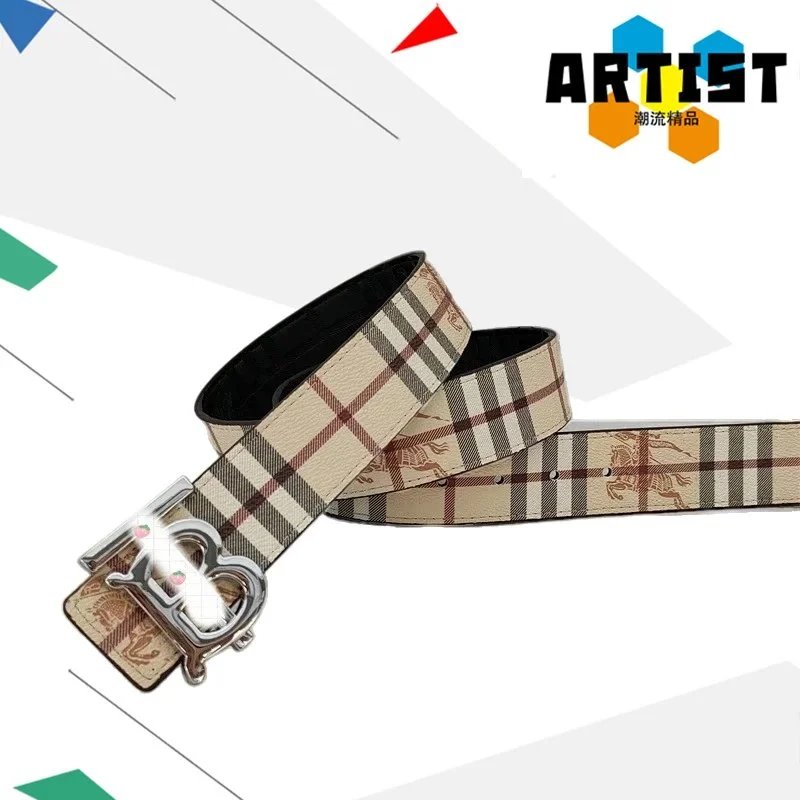 Men's Double-Sided Leather Belt