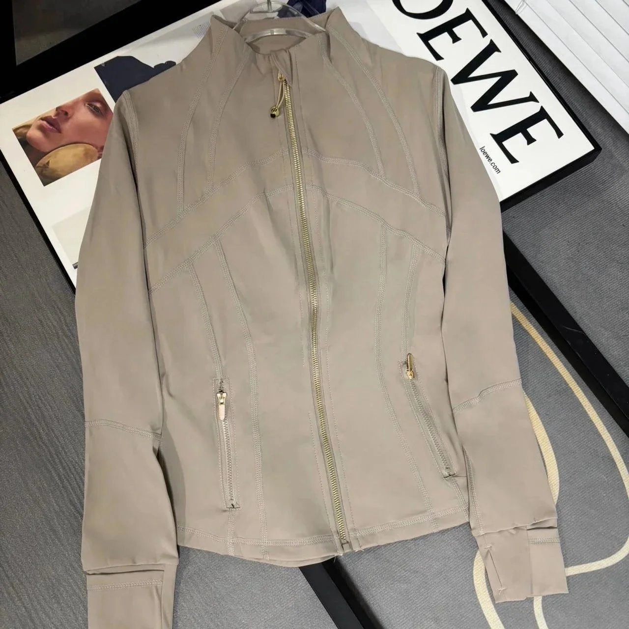 Lululemon Define Jacket Black/Gold photo 4