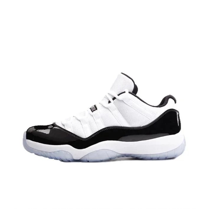 Black and white low-top