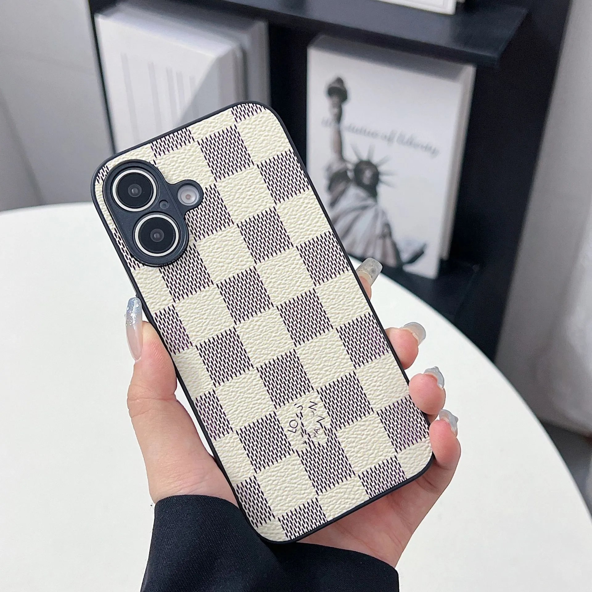 White grid