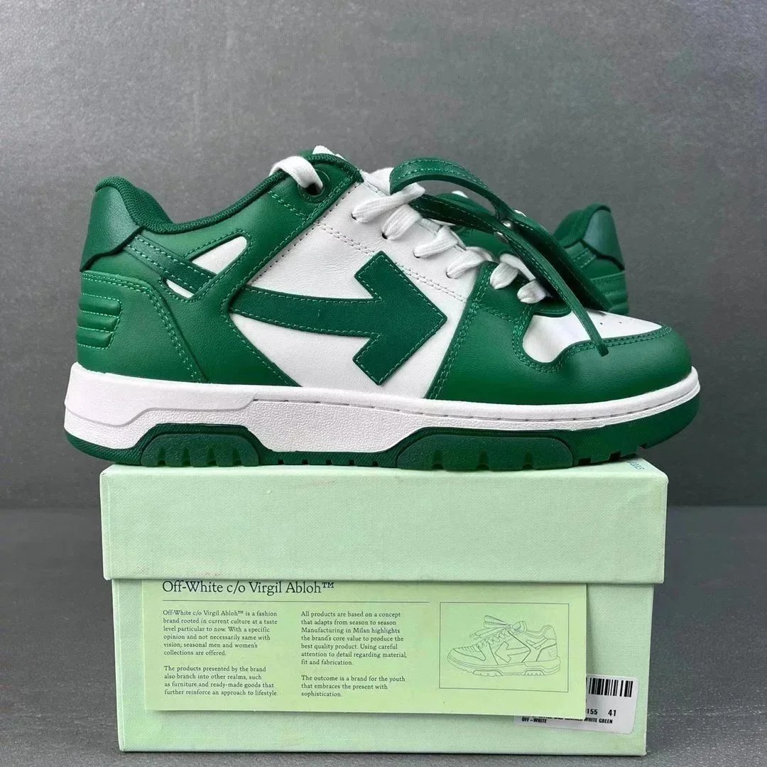 Off-White c/o Virgil Abloh Arrow Low White Violet Sneakers - 9