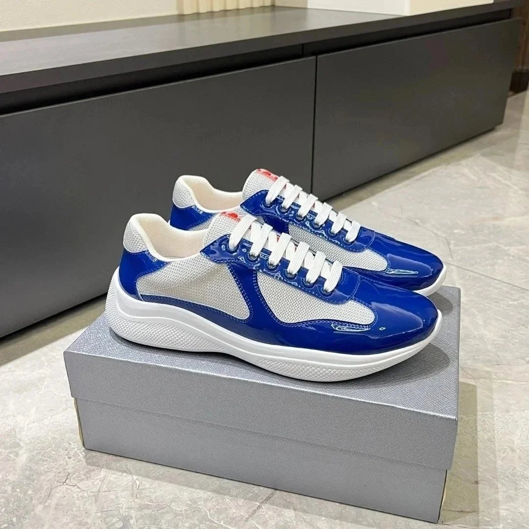 Prada Blue Sneakers