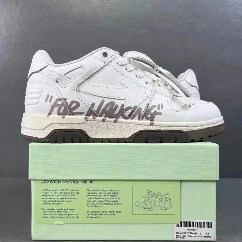 Off-White c/o Virgil Abloh Arrow Low White Violet Sneakers - 11