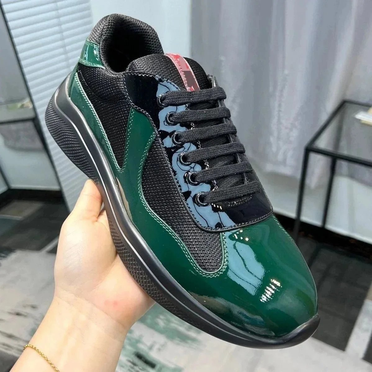 Prada Runner Green S