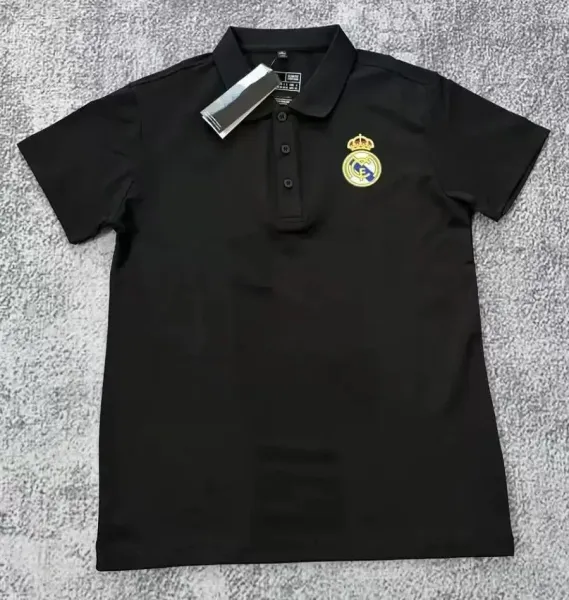 Real Madrid Polo Black Polo Shirt - 1