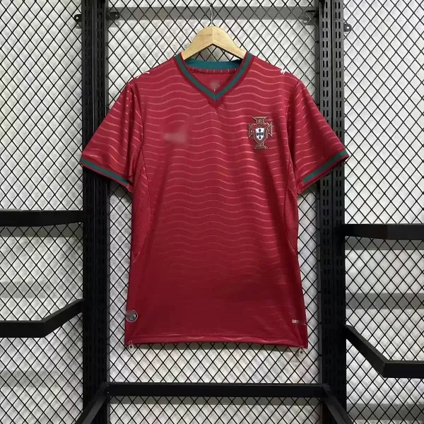 Portugal National Team 2022 Home Jersey Red - 1