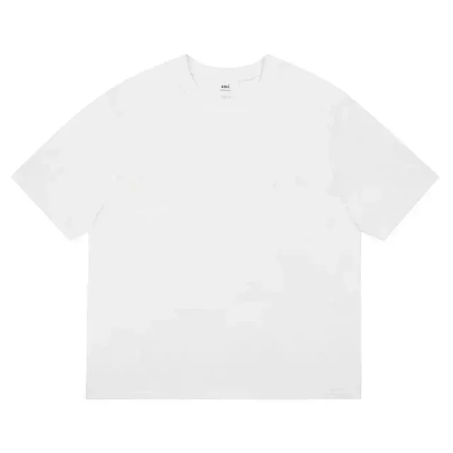 AMI Paris T-Shirts de Coeur Logo Short-Sleeve T-Shirt product detail image 4