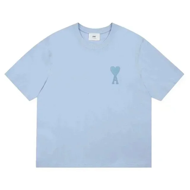 AMI Paris T-Shirts de Coeur Logo Short-Sleeve T-Shirt product detail image 10