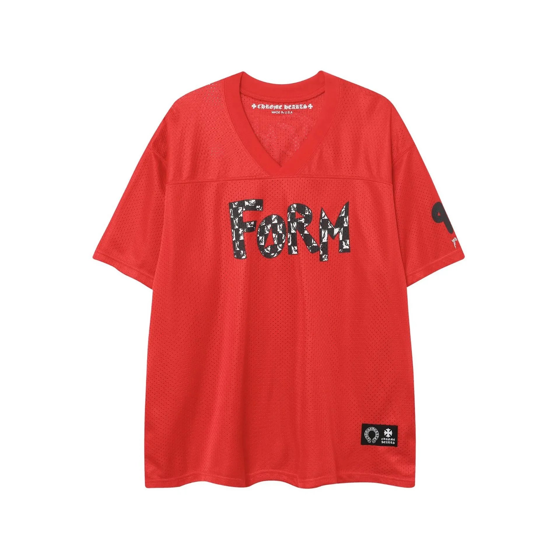 Chrome Hearts x FORM Mesh Jersey Red - 1