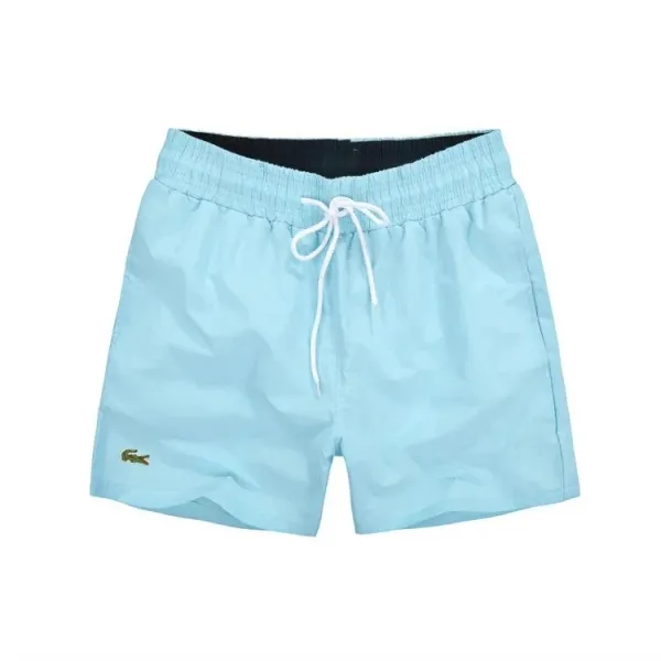 Cartelo Sport Shorts Black with Blue Stripes - 6