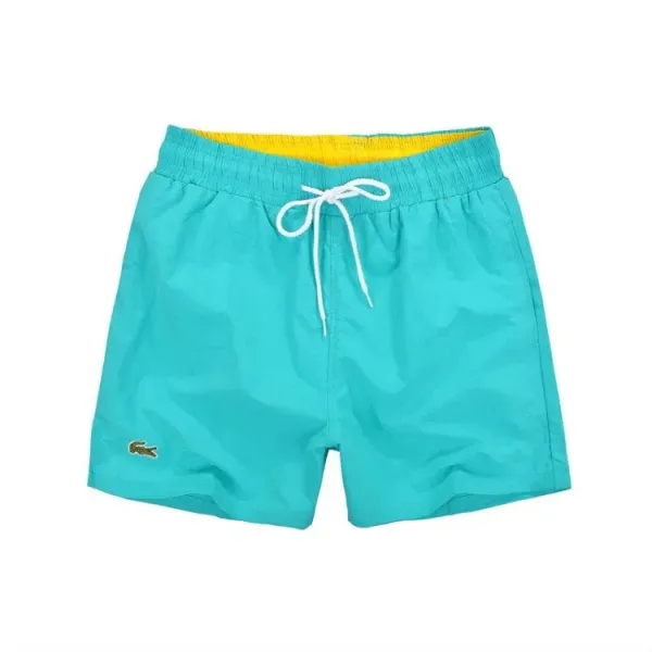 Cartelo Sport Shorts Black with Blue Stripes - 12