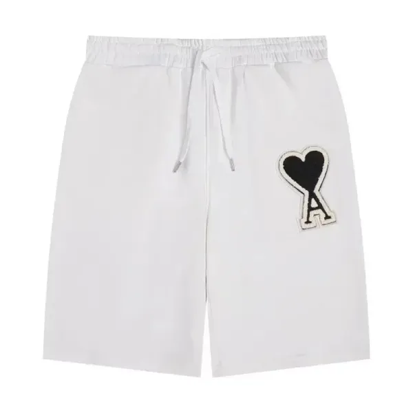 Ami Paris Heart Logo Shorts in Multiple Colors - 6