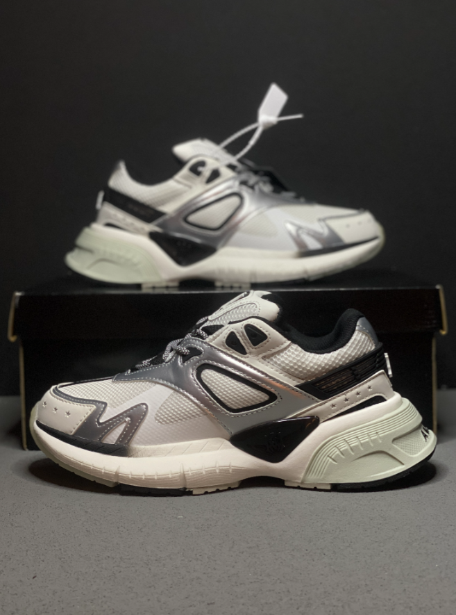 AMIRI Sneakers Chunky low-top — A- 6 Silver Black