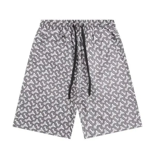 Burberry Monogram Equestrian Print Pink Shorts - 9